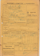 SNCF - 1 Document Transport Marchandises De Andelot (52) à Perpignan (66) - 28 Novembre 1938 - Verkehr & Transport