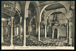 A70  ALGERIE CPA  CONSTANTINE - INTERIEUR DE LA MOSQUÉE SIDI EL KETANI - Colecciones Y Lotes