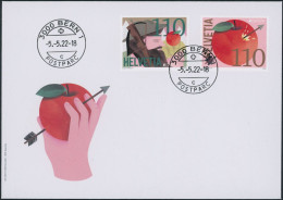 Suisse - 2022 - Europa - Ersttagsbrief FDC ET - Covers & Documents