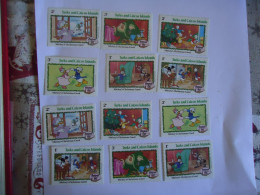 TURKS CAICOS MNH 12    STAMPS DISNEY MICKEY MOUSE - Disney