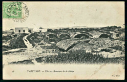 A70  TUNISIE CPA CARTHAGE - CITERNES ROMAINES DE LA MALGA - Tunisie