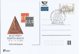 CDV PM 95 Czech Republic 95 Years Of The Czech Scout Post 2013 - Other & Unclassified