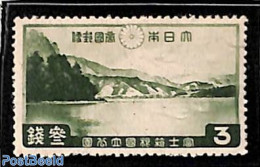 Japan 1936 3s, Stamp Out Of Set, Unused (hinged), Sport - Mountains & Mountain Climbing - Ongebruikt