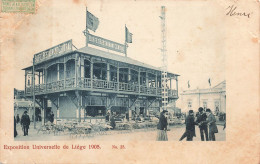 BELGIQUE - Exposition Universelle De Liège 1905 - No 25 - Vue Panoramique - Animé - Carte Postale Ancienne - Lüttich