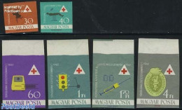 Hungary 1961 Health 6v Imperforated, Mint NH, Health - Transport - Health - Traffic Safety - Ungebraucht