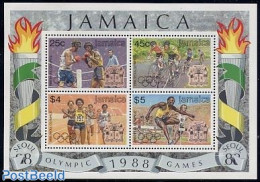 Jamaica 1988 Olympic Games S/s, Mint NH, Sport - Olympic Games - Jamaique (1962-...)