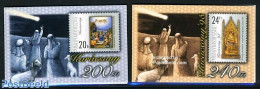 Hungary 1998 Christmas 2 Booklets, Mint NH, Religion - Christmas - Stamp Booklets - Neufs