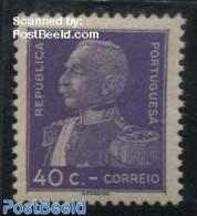 Portugal 1934 Oscar Carmona 1v (smooth Paper), Unused (hinged) - Nuevos