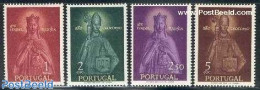 Portugal 1958 St Isabella & Holy Theotonius 4v, Mint NH, Religion - Religion - Unused Stamps