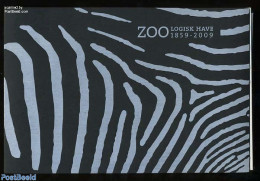 Denmark 2009 Copenhagen Zoo Prestige Booklet, Mint NH, Nature - Animals (others & Mixed) - Birds - Elephants - Monkeys.. - Unused Stamps