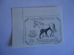 YUGOSLAVIA   MNH  STAMPS  HORHES  1980 - Chevaux
