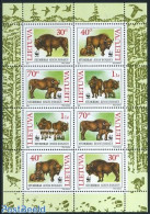 Lithuania 1996 WWF, M/s, Mint NH, Nature - Cattle - World Wildlife Fund (WWF) - Lithuania
