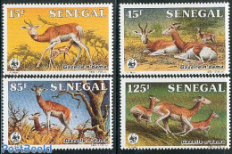 Senegal 1986 WWF, Gazelles 4v, Mint NH, Nature - Animals (others & Mixed) - World Wildlife Fund (WWF) - Senegal (1960-...)