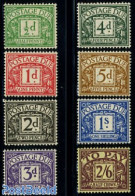 Great Britain 1937 Postage Due 8v, Mint NH - Non Classificati