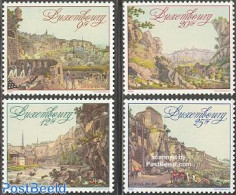 Luxemburg 1990 Vienna Congress 4v, Mint NH, History - Nature - Various - Militarism - Dogs - Horses - Water, Dams & Fa.. - Unused Stamps