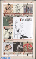 Portugal 2012 Humour 8v M/s, Mint NH, Health - Smoking & Tobacco - Art - Poster Art - Unused Stamps