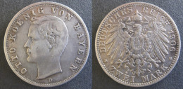 Allemagne Bavière. 2 Mark 1906 D Munich , Otto I , En Argent, KM# 913 - 2, 3 & 5 Mark Zilver