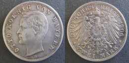 Allemagne Bavière. 2 Mark 1906 D Munich , Otto I , En Argent, KM# 913 - 2, 3 & 5 Mark Argent