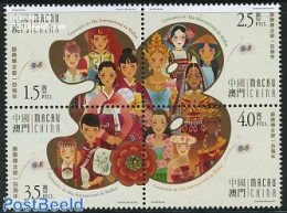 Macao 2010 International Womens Day 4v [+], Mint NH, History - Women - Unused Stamps