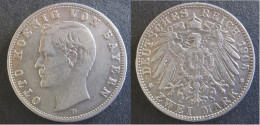 Allemagne Bavière. 2 Mark 1905 D Munich , Otto I , En Argent, KM# 913 - 2, 3 & 5 Mark Plata