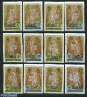 Togo 1984 Bible Scenes 12v, Mint NH, Religion - Religion - Togo (1960-...)