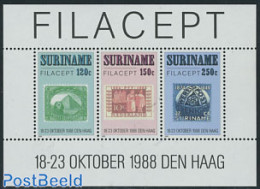 Suriname, Republic 1988 Filacept S/s, Mint NH - Suriname