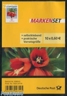 Germany, Federal Republic 2013 Definitives, Flower Foil Booklet, Mint NH, Nature - Flowers & Plants - Stamp Booklets - Ongebruikt