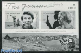 Finland 2014 Tove Jansson S/s S-a, Mint NH, Art - Photography - Unused Stamps