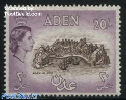 Aden 1953 20Sh, Stamp Out Of Set, Mint NH - Aden (1854-1963)