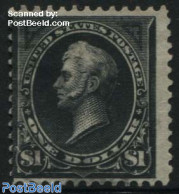 United States Of America 1895 1$ Black, Type I, Used, Used Stamps - Gebruikt