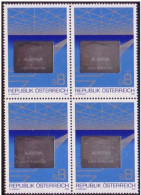 Austria 1988 Hologram Block Of 4 MNH - Unusual - Holograms