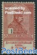 Hungary 1913 1Kr, Stamp Out Of Set, Unused (hinged) - Ongebruikt