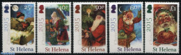Saint Helena 2015 Christmas 5v, Mint NH, Religion - Christmas - Noël