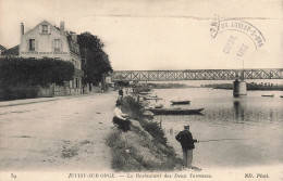 FRANCE - Juvisy Sur Orge - Vue Sur Le Restaurant Des Deux Terrasses - Le Pont - Des Barques - Carte Postale Ancienne - Juvisy-sur-Orge