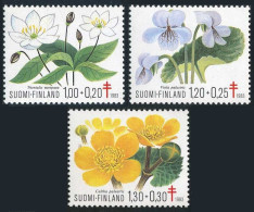 Finland B230-B232, MNH. Michel 932-934. Forest And Wetland Plants, 1983. - Unused Stamps