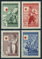 Finland B74-B77, MNH. Michel 320-323. Red Cross-1946. Fishing, Churning, Reaping - Ongebruikt