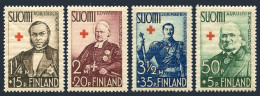 Finland B27-B30, MNH. Mi 204-207. Red Cross-1938. Aukuste Makipeska, Isdor Orn, - Neufs