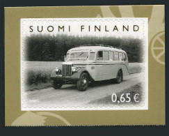 Finland 1238 Self-adhesive, MNH. Buses In Finland, Centenary, 2005. - Neufs