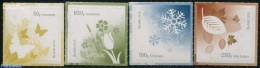 Iceland 2016 SEPAC, Four Seasons 4v S-a, Mint NH, History - Nature - Sepac - Butterflies - Flowers & Plants - Unused Stamps