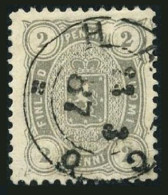 Finland 25,used.Michel 12Bb. Coat Of Arms,1882. - Gebruikt