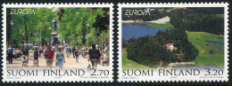 Finland 1111-1112, MNH. Mi 1474-1475. EUROPE CEPT-1999. Parks:Esplanade,Ruissalo - Ungebraucht