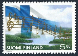 Finland 1078, MNH. Mi 1434. First Performance Of National Anthem,150th Ann.1998. - Unused Stamps