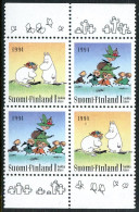 Finland 931-932 V-block, MNH. Mi 1240-1241. Friendship 1994. Moomin Characters. - Ungebraucht