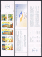 Finland 720-724a Booklet, MNH. Michel 1039-1043 MH 20. Postal Service, 1988. - Ungebraucht
