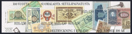 Finland 706 Ah Pane,MNH. Mi 960-967 H-blatt 16. Finnish Banknote Centenary,1985. - Ongebruikt