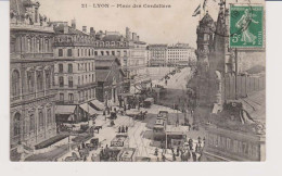 69 - Lyon(2) - Place Des Cordeliers - Cpa Animée - Lyon 2