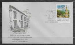 ARGENTINE  FDC  Cup 1978  Football Soccer Fussball - 1978 – Argentina