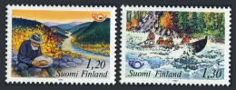 Finland 675-676,MNH.Michel 922-923. Nordic Cooperation,1983.Panning For Gold. - Ongebruikt