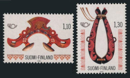 Finland 647-648,MNH.Michel 871-872. Nordic Cooperation,1980.Harness. - Unused Stamps