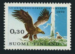 Finland 490, MNH. Michel 667. Nature Conservation 1970. Golden Eagle. - Unused Stamps